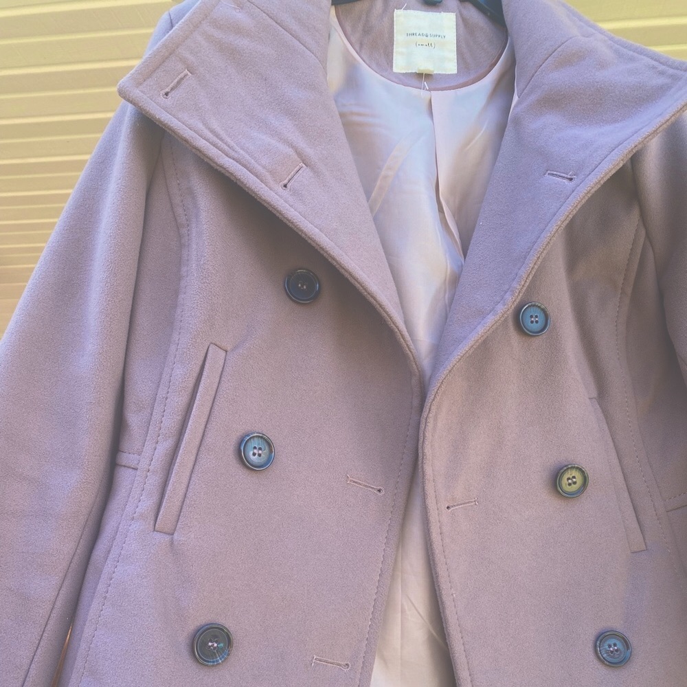 Women’s purple PeaCoat